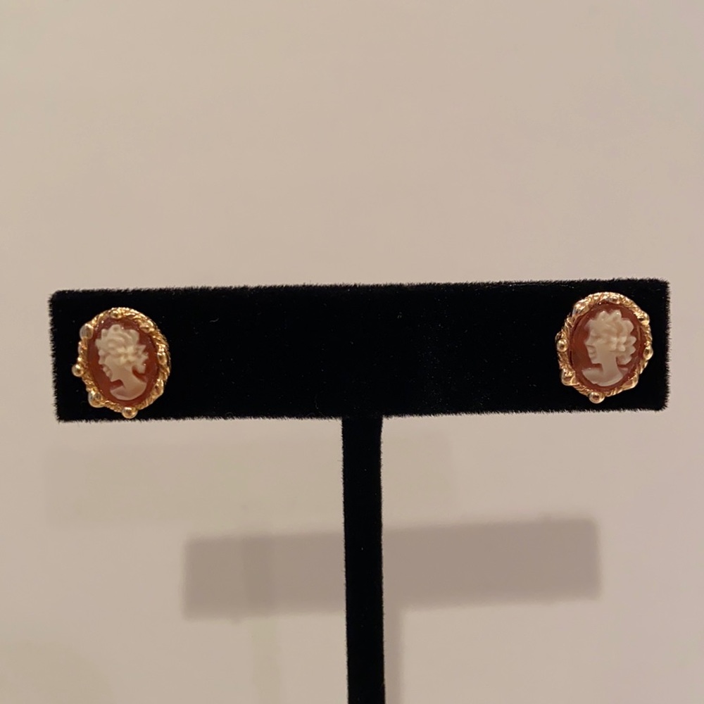 Cameo Earrings